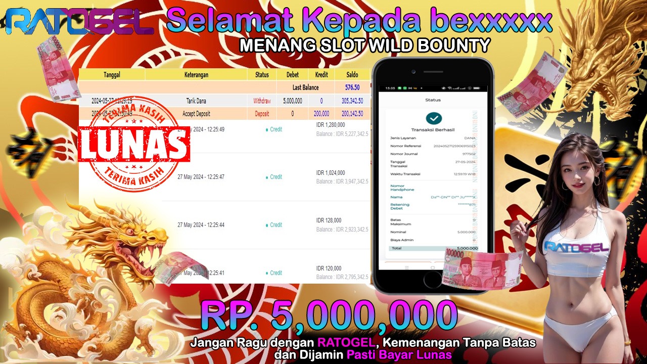 BUKTI JP SLOT DAN TOGEL TERPERCAYA DI INDONESIA TGL 27-05-2024