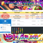 BUKTI JACKPOT SLOT MANIA PRINCESS TERPERCAYA DI INDONESIA TGL 31-07-2024