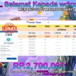 BUKTI JACKPOT SLOT MAHJONG WAYS TERPERCAYA DI INDONESIA TGL 16-07-2024