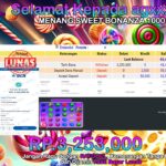 BUKTI JACKPOT SLOT SWEET BONANZA 1000 TERPERCAYA DI INDONESIA TGL 17-07-2024