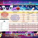 BUKTI JACKPOT TOGEL POOL HONGKONG TERPERCAYA DI INDONESIA TGL 21-07-2024