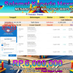 BUKTI JACKPOT SLOT MAHJONG WAYS 2 TERPERCAYA DI INDONESIA TGL 31-08-2024