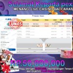 BUKTI JACKPOT LIVE CASINO BACACARAT A TERPERCAYA DI INDONESIA TGL 05-09-2024