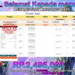 BUKTI JACKPOT SLOT MAHJONG WAYS TERPERCAYA DI INDONESIA TGL 05-09-2024