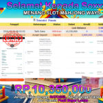 BUKTI JACKPOT SLOT MAHJONG WAYS TERPERCAYA DI INDONESIA TGL 28-09-2024