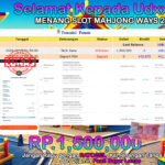 BUKTI JACKPOT SLOT MAHJONG WAYS 2 TERPERCAYA DI INDONESIA TGL 15-10-2024