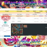 BUKTI JACKPOT SLOT FLUFFY FORTUNE TERPERCAYA DI INDONESIA TGL 19-10-2024