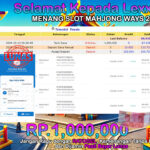 BUKTI JACKPOT SLOT MAHJONG WAYS 2 TERPERCAYA DI INDONESIA TGL 13-10-2024