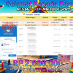 BUKTI JACKPOT SLOT MAHJONG WAYS TERPERCAYA DI INDONESIA TGL 05-10-2024