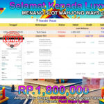 BUKTI JACKPOT SLOT MAHJONG WAYS 2 TERPERCAYA DI INDONESIA TGL 03-10-2024