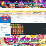 BUKTI JACKPOT SLOT SUGAR RUSH TERPERCAYA DI INDONESIA TGL 10-10-2024